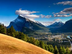 Banff National Park town