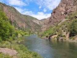 river view of Black Canyon of the Gunnison