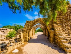 Caesarea National Park roman ruins