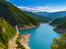 Durmitor National Park Pive Canyon lake