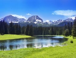 Durmitor National Park river landscape