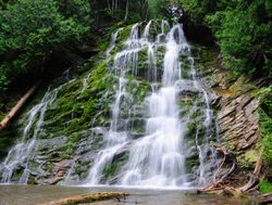 Forillon National Park waterfall