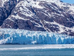 Glacier in Glacier Bay National Park Alaska