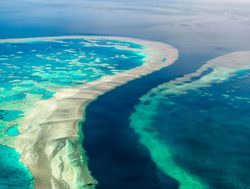 Great Barrier Reef Marine Park aerial