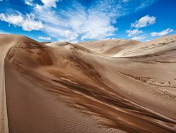Massive dunes of Great Sand Dunes National Park