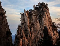 Huangshan National Park vertical rise