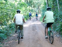 Biking at Iguacu Falls