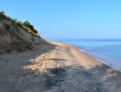 Indiana Dunes National Park sandy beach