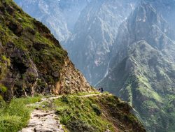 Trail in Lijiang Yulong Xueshan National Park
