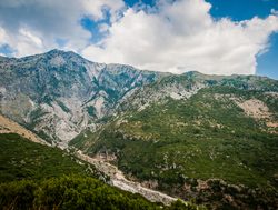 Llogara National Park landscape