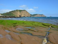 Machalilla National park shoreline