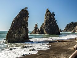 Mount Olympic National Park sea stacksjpg