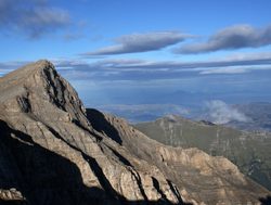 Mount Olympus National Park skyline