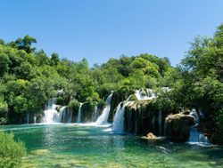 Plitvice Lakes National Park panoramic