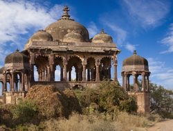 Ranthambore National Park old fort centerpiece