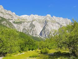 Theth National Park mountain landscape