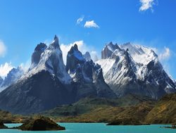 Torres del Paine National Park towers up close