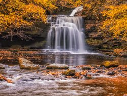 Yorkshire Dales National Park cauldron falls