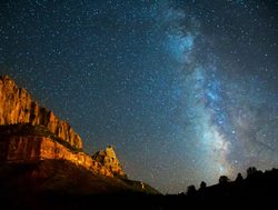 Zion National Park milky way