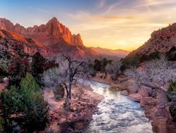 Zion National Park river