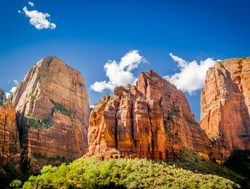 Zion National Park rock formations